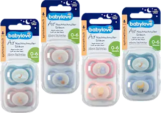 Babylove noćna silikonska simetrična varalica 0-6 meseci 2 komada