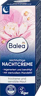 Balea noćna krema za suvu i osetljivu kožu lica 50ml