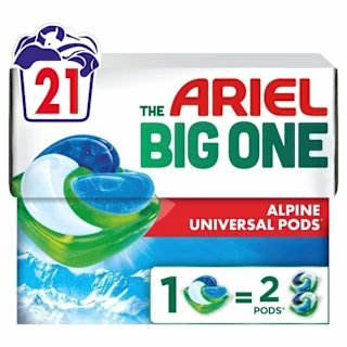 Ariel The Big One Alpine kapsule za pranje veša 21 komad