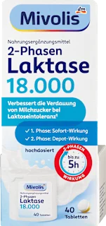 Dvofazna laktaza 18000, depo tablete, 40 Tableta