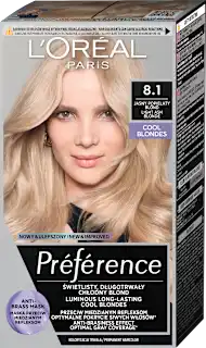 Boja za kosu - 8.1 Light Ash Blonde, 1 kom