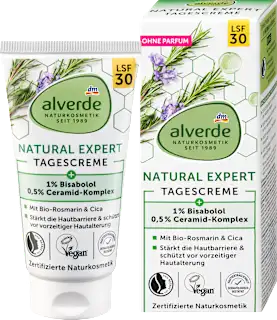 Alverde Natural Expert dnevna krema SPF30 50ml