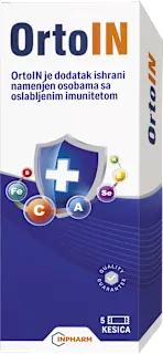 OrtoIN kesice - dodatak ishrani za imunitet, 5 kom
