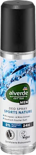 Alverde Men Sports Nature dezodorans sprej 75ml
