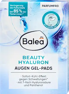 Balea Beauty Hyaluron jastučići za predeo oko očiju 6 komada