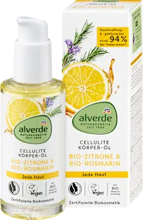 Alverde ulje za telo protiv celulita limun i ruzmarin 100ml