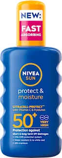 Nivea Sun Protect & Moisture sprej SPF50 200ml