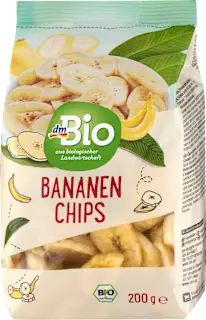 dmBio banana čips 200g