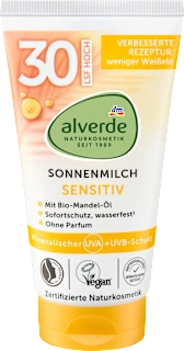 Alverde Sensitiv mleko za sunčanje SPF30 75ml