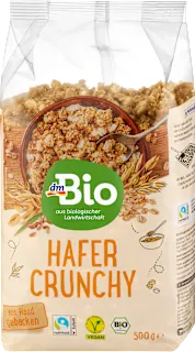 dmBio hrskavi pečeni musli sa ovsenim pahuljicama 500g