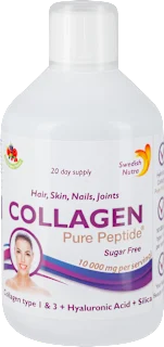 Swedish Nutra Collagen 10000 Bovine Pure Peptide bez šećera 500ml