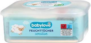 Babylove vlažne maramice Sensitive 80 komada
