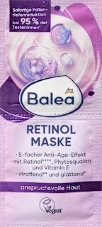 Balea Retinol maska za lice 2x8ml