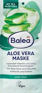 Balea hidratantna maska za lice sa aloe verom 2x8ml