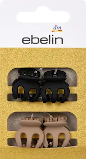 ebelin šnale za kosu crne i braon 4 komada