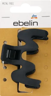ebelin talasasta mat-crna šnala za kosu